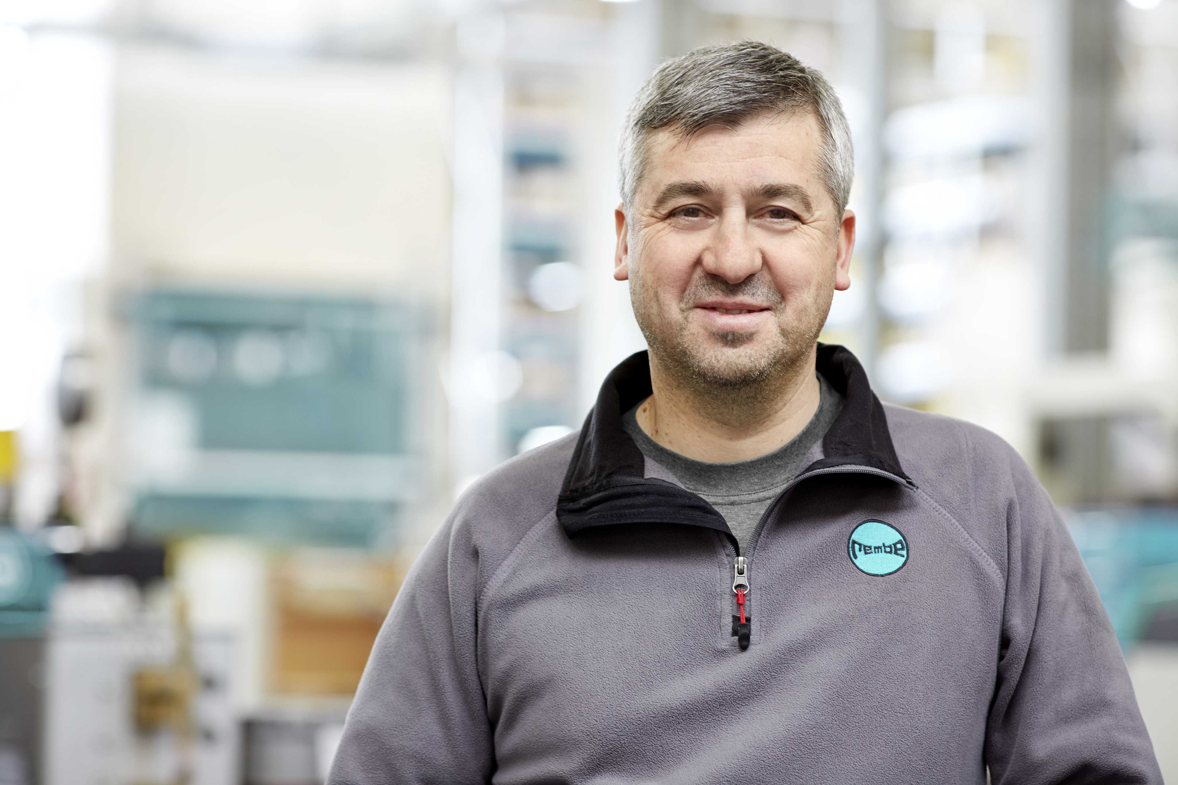 Talat Durguter, Production Control and Captain of the REMBE® Football Team